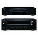 Onkyo TX-8220 + C-7030 Noir Ampli-tuner stéréo 2 x 100 W + Platine CD/CD-R/CD-RW/MP3/WMA - DAC 192 kHz/24-Bit 