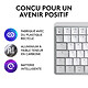 Logitech MX Mechanical Mini for Mac (Gris Pâle) pas cher