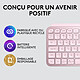 Logitech MX Keys Mini (Rose) pas cher