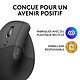 Logitech Lift Left (Graphite) pas cher