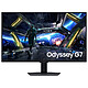 Samsung 32" LED - Odyssey G7 S32DG702EU Ecran PC 4K - 3840 x 2160 pixels - 1 ms (gris à gris) - 16/9 - Dalle IPS - HDR 400 - 144 Hz - FreeSync Premium - DisplayPort/HDMI - Ethernet/Wi-Fi/Bluetooth - Pivot - RGB - Noir