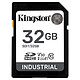 Kingston Industrial SDIT/32GB Carte mémoire SDHC UHS-I U3 V30 A1 32 Go