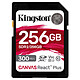 Kingston SD Canvas React Plus SDR2/256GB Carte mémoire SDXC UHS-II U3 V90 256 Go