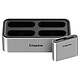 Kingston Workflow Station Dock + SD Reader (WFS-S) Dock USB 3.1 et lecteur de cartes SD pour transfert de fichiers audio, vidéo et images