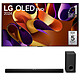 LG OLED65G4 + S90TY Téléviseur OLED evo 4K UHD 65" (164 cm) - 120 Hz - Dolby Vision - Wi-Fi/Bluetooth/AirPlay 2 - G-Sync/FreeSync Premium - 4x HDMI 2.1 - Google Assistant/Alexa - Son 4.2 60W Dolby Atmos (sans pieds) + Barre de son 5.1.3