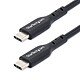 StarTech.com Câble USB-C vers USB-C 2.0 - 60W 3A PD - 3 m - Noir Cordon de charge et synchronisation USB-C mâle / USB-C 2.0 mâle - 60W 3A PD - 3 mètres - Noir