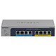 Netgear Smart Switch MS108TUP Switch manageable dans le cloud 4 ports 1G/2.5G PoE+ + 4 ports 1G/2.5G PoE++