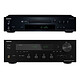 Onkyo TX-8470 + C-7030 Noir Ampli-tuner stéréo réseau 2 x 120 W + Platine CD/CD-R/CD-RW/MP3/WMA - DAC 192 kHz/24-Bit