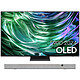 Samsung OLED TQ65S90D + Klipsch Flexus Core 200 Sound Bar Noyer Téléviseur OLED 4K 65" (163 cm) - 100 Hz/144 Hz - HDR10+ Gaming - Wi-Fi/Bluetooth/AirPlay 2 - HDMI 2.1/ALLM/FreeSync Premium + Barre de son 3.1.2 - 185 Watts - HDMI eARC - Bluetooth