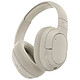 Belkin SoundForm Isolate (Beige) Casque audio sans fil - Bluetooth 5.4 - technologie hybride ANC - microphone intégré - autonomie 60 heures