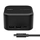 Belkin Station d'accueil GaN USB-C 6-en-1 Dock Core (130W) Station d'accueil USB-C avec un port HDMI, un port USB PD 96W, deux ports USB-A, un port USB-C, un port Gigabit Ethernet