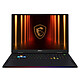 MSI Raider 18 HX AI A2XWJG-403FR Intel Core Ultra 9 285HX 64 Go SSD 4 To (2x 2 To) 18" Mini-LED Ultra HD+ 120 Hz NVIDIA GeForce RTX 5090 24 Go DLSS 4 Wi-Fi 7/Bluetooth Webcam Windows 11 Professionnel