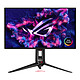 ASUS 27" OLED - ROG Swift PG27UCDM Ecran PC 4K - 3840 x 2160 pixels - 0.03 ms (gris à gris) - Format 16/9 - Dalle QD-OLED - 240 Hz - NVIDIA G-SYNC Compatible / FreeSync Premium Pro - HDR400 True Black - Hub USB 3.1 - DisplayPort/HDMI - Noir