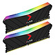 PNY XLR8 Gaming EPIC-X RGB - 16 Go (2 x 8 Go) DDR4 3600 MHz - CL18 Kit Dual Channel 2 barrettes de RAM DDR4 PC4-28800 - MD16GK2D4360018XRGB