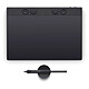 Wacom Intuos Pro Medium (PTK670K0B) Tablette graphique professionnelle multi-touch, avec stylet Pro Pen 3 et repose-stylet (PC / Mac)