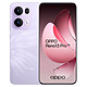 OPPO Reno13 Pro 5G Violet Papillon (12 Go / 512 Go) Smartphone 5G-LTE Dual SIM IP69 - MediaTek Dimensity 8350 8-Core 3.35 GHz - RAM 12 Go - Ecran tactile AMOLED 120 Hz 6.83" 1272 x 2800 - 512 Go - NFC/Bluetooth 5.4 - 5800 mAh - Android 15