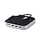 SATECHI Stand & Hub Mac Mini M4 Station d'accueil pour Mac Mini M4 (2024) avec emplacement SSD M.2 NVMe, 2 ports USB 3.1, 1 port USB 2.0 et lecteur de cartes