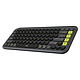 Logitech POP Icon Keys (Graphite) Bluetooth wireless keyboard - Brown mechanical tactile keys - Logitech Flow technology - AZERTY, French