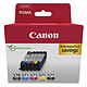 Canon PGI-570BK / CLI-571 BK/C/M/Y Multipack 4 couleurs Pack de 5 cartouches d'encre noire et couleurs