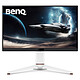 BenQ 27" LED - MOBIUZ EX271Q Ecran PC 2.5K - 2560 x 1440 pixels - 1 ms (gris à gris) - 16/9 - Dalle IPS - DisplayHDR 400 - 180 Hz - FreeSync Premium - DisplayPort/HDMI/USB-C - Pivot - Noir/Blanc