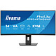 iiyama 34" LED - ProLite XCB3497WQSNP-B1 Ecran PC UltraWide WQHD - 3440 x 1440 pixels - 0.4ms (MPRT) - Format large 21/9 - Dalle VA incurvée - 120 Hz - Adaptive-Sync - Commutateur KVM - HDMI/DisplayPort/USB-C - Noir