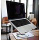 INOVU Support rotatif 360° pliable pour PC portable jusqu'à 16 pouces pas cher