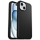 OtterBox MagSafe Symmetry Series Case Noir pour iPhone 13/14/15/16e Coque de protection antibactérienne en polycarbonate pour Apple iPhone 13/14/15/16e