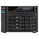 ASUSTOR Lockerstor 4 Gen 3 AS6808T Barebone Serveur NAS 8 baies 16 Go DDR5 AMD Ryzen V3C14 - 2x 10 GbE + 2x 5 GbE