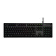 Logitech G G512 GX Brown (Carbon) Clavier gaming - interrupteurs mécaniques tactiles (switches GX Brown) - rétro-éclairage RVB avec technologie Lightsync - châssis en alliage aluminium - AZERTY, Français