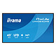 iiyama 42.5" LED - ProLite LH4364UHS-B1AG 3840 x 2160 pixels 16:9 - VA - Dalle mate, Haze 25% - 4000:1 - 500 cd/m² - 6.5 ms - Android OS - HDMI/USB-C - Ethernet - Wi-Fi - Haut-parleurs intégrés 2 x 10W - 24/7 - Noir