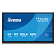 iiyama 55" LED - ProLite TE5513A-B2AG Écran tactile multipoint 4K UHD - 16:9 - IPS - 450 cd/m² - 1200:1 - 8 ms - 18/7 - HDMI/DisplayPort/USB-C - Wi-Fi 6E/Bluetooth 5.0 - HP 2 x 20 W + Subwoofer 20 W - Android 14 Certification Google EDLA - Noir