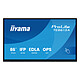iiyama 86" LED - ProLite TE8613A-B2AG Écran tactile multipoint 4K UHD - 16:9 - IPS - 450 cd/m² - 1200:1 - 8 ms - 18/7 - HDMI/DisplayPort/USB-C - Wi-Fi 6E/Bluetooth 5.0 - HP 2 x 20 W + Subwoofer 20 W - Android 14 Certification Google EDLA - Noir