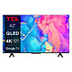TCL 43C631 Téléviseur QLED 4K UHD 43" (108 cm) - Dolby Vision/HDR10+ - Google TV - Wi-Fi/Bluetooth - Assistant Google - 3x HDMI 2.1 - Son 2.0 20W Dolby Atmos