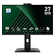 MSI 27" LED - PRO MP275QPDG Ecran PC 2.5K - 2560 x 1440 pixels - 1 ms (MPRT) - Format 16/9 - Dalle IPS - 100 Hz - HDMI/DisplayPort/USB-C - Adaptive-Sync - Pivot - Haut-parleurs - Noir