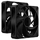 Corsair RS140 MAX Dual Pack Noir 2x Ventilateurs de boîtier 140 mm
