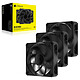 Corsair RS120 MAX Triple Pack Noir pas cher