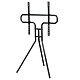 Hama Support Pied TV Chevalet métal (Noir) Support sur pied de type chevalet pour téléviseur de 37 à 75" - Réglable en hauteur - Charge maximale 40 kg