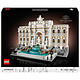 LEGO Architecture 21062 Trevi Fountain - Memories of Rome Collector's construction model - Baroque monument with Polished Palace - Home or Office Decoration - Gift for woman or man with a passion for history 