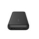 Belkin Batterie externe 20K 30W avec câble USB-C intégré (Noir) pas cher