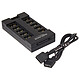 Delock 10-Port RGB Hub Hub 10 ports pour accessoires et ventilateurs ARGB