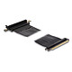 DeLock Riser Card PCIe x16 vers slot PCIe x16 courbé à 90° avec câble 60 cm Câble Flexible Riser PCIe x16 vers slot PCIe x16 courbé à 90° 60 cm