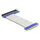 DeLock Riser Card PCIe x8 vers slot PCIe x16 avec câble 20 cm Câble Flexible Riser PCIe x8 vers slot PCIe x16 20 cm