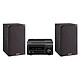 Denon RCD-M41DAB Noir + Davis Acoustics Ariane 1 Noir Micro-chaîne Hi-Fi 2 x 30 Watts - Radio FM/DAB+ - Lecteur CD + Enceinte bibliothèque compacte 110 Watts (la paire)