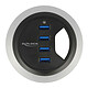 DeLock Hub de bureau USB-A 3.0 à 4 ports Hub de bureau USB 3.0 avec 4 ports USB-A
