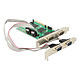 DeLock Carte Contrôleur PCI vers 4 ports RS-232 D-Sub Carte contrôleur PCI 2.1 avec 4 port RS-232 D-Sub externes