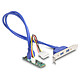 DeLock Adaptateur M.2 Key B+M vers 2x USB 3.0 Adaptateur M.2 2280 B+M PCIe avec 2 ports USB 3.0 