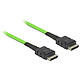 DeLock Cable OCuLink PCIe SFF-8611 vers OCuLink SFF-8611 50 cm Câble OCuLink SFF-8611 vers OCuLink SFF-8611 à verrouillage - 50 cm