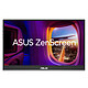 ASUS 15.6" OLED - ZenScreen MQ16AHE  Ecran PC Full HD 1080p - 1920 x 1080 pixels - 5 ms (gris à gris) - 16/9 - Dalle OLED - HDR - Portable - USB-C/Mini-HDMI - Argent