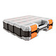 DeLock Boîte de rangement pour vis et accessoires, 34 compartiments Orange/Noir Boîte de rangement pour vis et accessoires, 34 compartiments (Vis, écrous et entretoises non inclus)