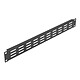 DeLock Panneau de ventilation avec évents verticaux 1U pour rack 19" - Noir Panneau de ventilation avec évents verticaux pour armoire réseau 1U 19"